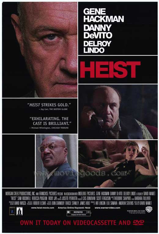 Heist Movie Poster Print (11x17) | Posterazzi