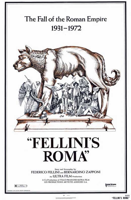 Fellini's Roma Movie Poster Print (11 x 17) | Posterazzi
