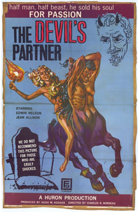 The Devil's Partner Movie Poster Print showcasing classic horror film art.