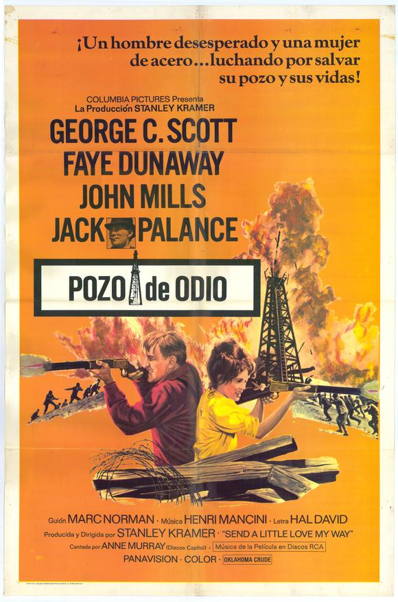 Oklahoma Crude Movie Poster Print showcasing vibrant imagery.