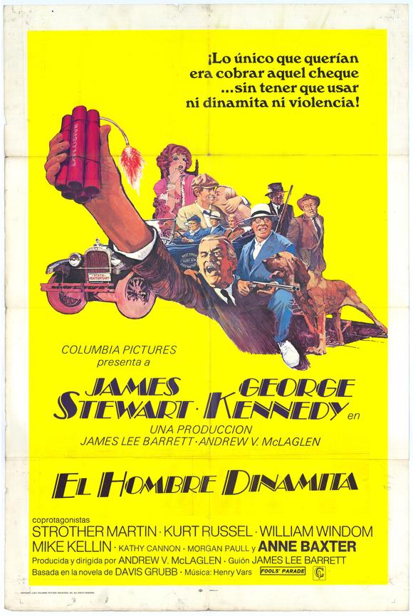 Fools Parade Movie Poster Print showcasing vibrant colors and detailed imagery.