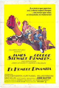 Fools Parade Movie Poster Print showcasing vibrant colors and detailed imagery.