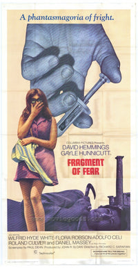 Fragment of Fear Movie Poster Print showcasing suspenseful artwork.