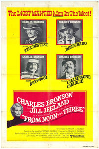 From Noon Till Three Movie Poster Print showcasing classic cinema artwork.