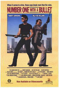 Number One with a Bullet Movie Poster Print featuring vibrant design.