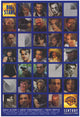 Warner Bros. 75th Anniversary Movie Poster Print featuring iconic cinematic characters.