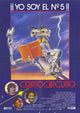 Short Circuit Movie Poster Print featuring Johnny 5 robot