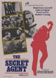 The Secret Agent Movie Poster Print showcasing espionage themes.