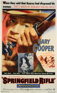 Springfield Rifle Movie Poster Print showcasing classic film imagery.