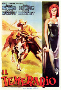 The Lusty Men Movie Poster Print featuring classic cinema imagery.