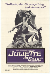 Juliette De Sade Movie Poster Print featuring captivating cinematic art.