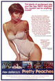 Pretty Peaches Movie Poster Print showcasing vibrant colors and playful design.