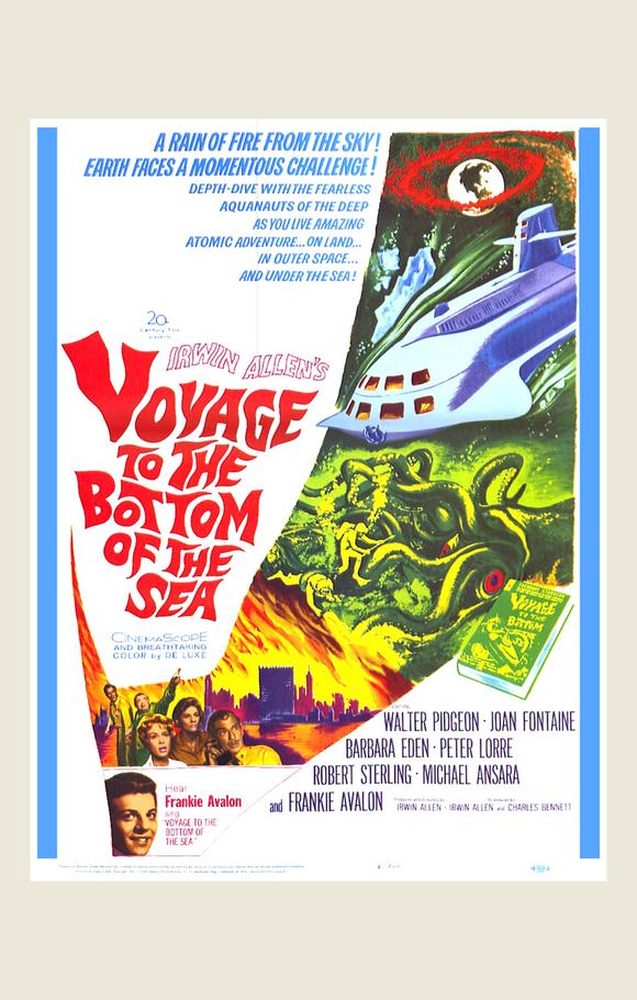 Voyage to the Bottom of the Sea Movie Poster Print
