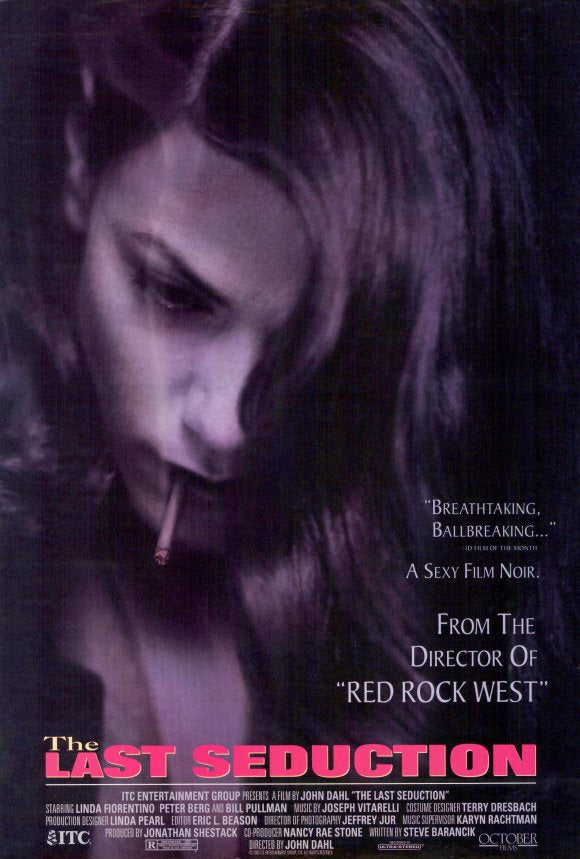 The Last Seduction Movie Poster Print featuring iconic imagery from the film.