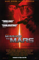 Mission to Mars Movie Poster Print showcasing space exploration theme.