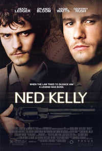 Ned Kelly Movie Poster Print showcasing the infamous Australian outlaw.