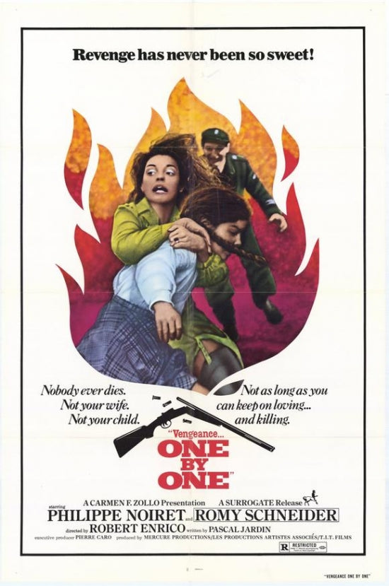 Vengeance One By One Movie Poster Print showcasing intense film themes.