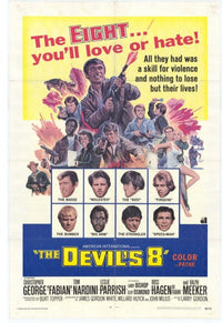 The Devils Eight Movie Poster Print showcasing thrilling cinematic visuals.