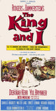 The King and I Movie Poster Print showcasing iconic imagery from the classic film.