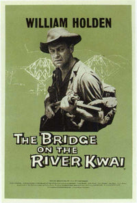 The Bridge on the River Kwai Movie Poster Print artwork.