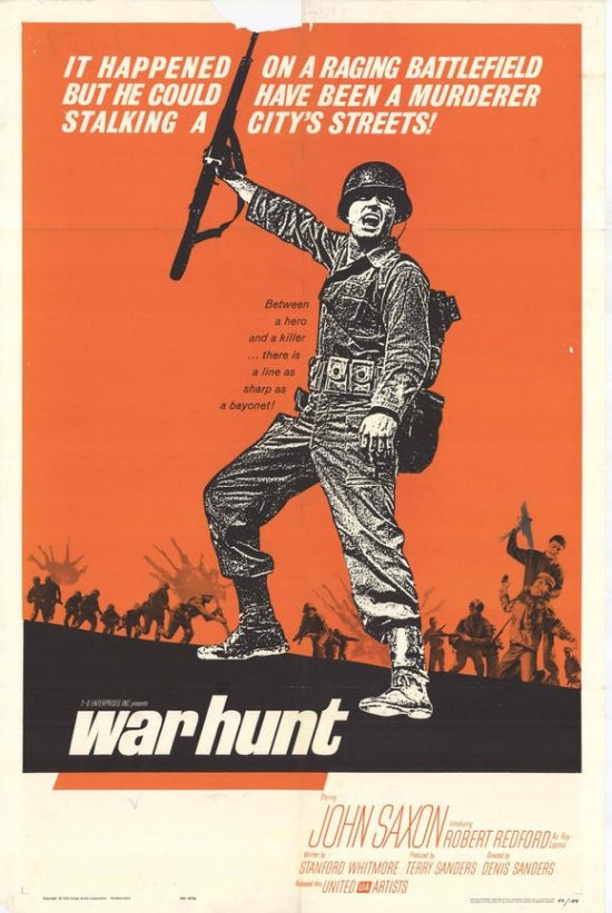 War Hunt Movie Poster Print showcasing intense action scenes.
