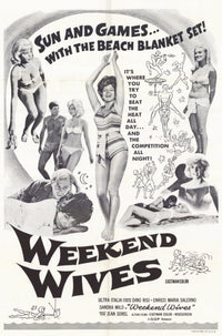 Weekend Wives Movie Poster Print featuring vibrant design for home decor.