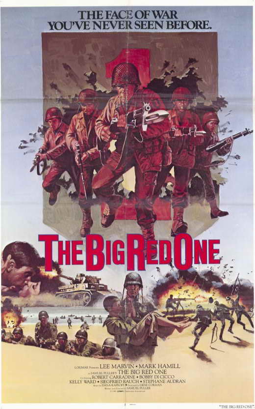 The Big Red One Movie Poster Print showcasing war themes.