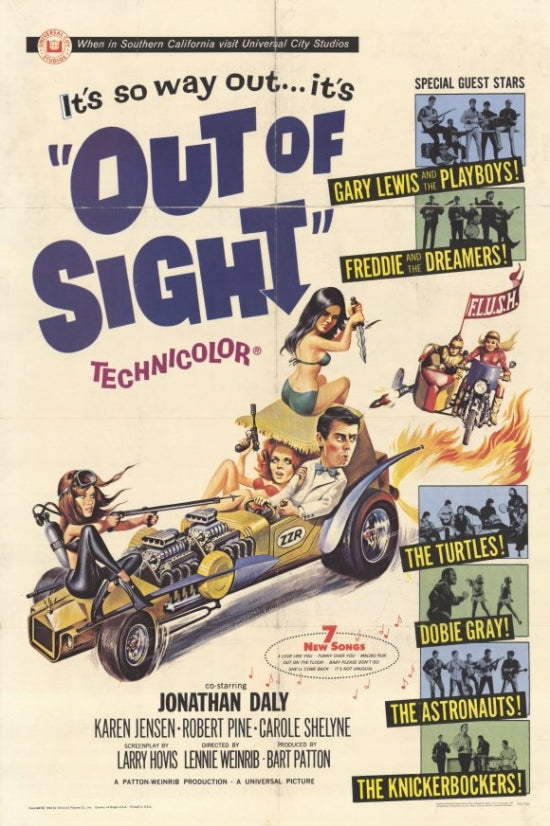 Out of Sight Movie Poster Print showcasing cinematic visuals.