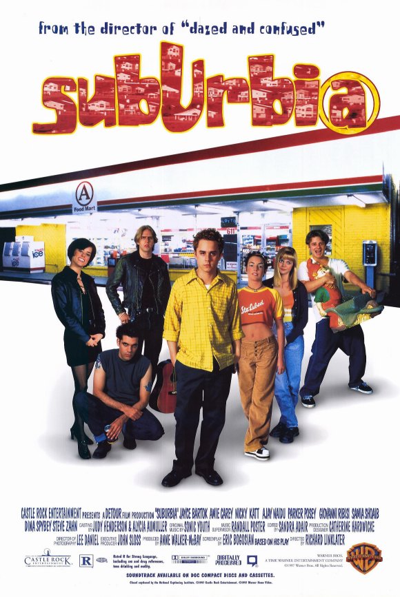 subUrbia Movie Poster Print showcasing dynamic imagery and colors.
