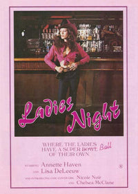 Ladies Night Movie Poster Print - vibrant artwork for home decor.