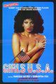 Girls U.S.A. Movie Poster Print showcasing vibrant cinema art.