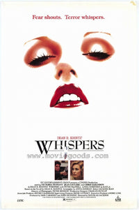 Whispers Movie Poster Print featuring captivating film design