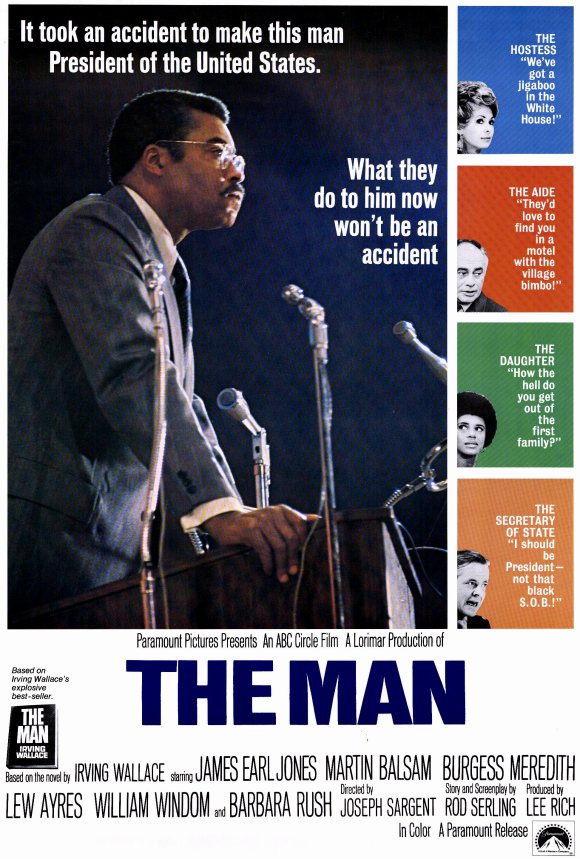 The Man Movie Poster Print showcasing cinema art