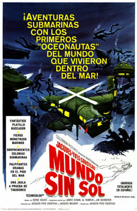 World Without Sun Movie Poster Print showcasing cosmic art