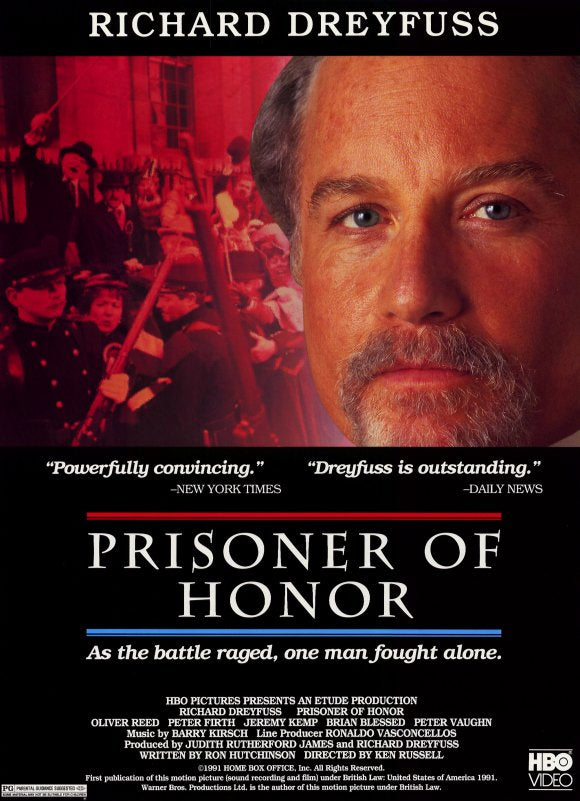 Prisoner of Honor Movie Poster Print featuring dramatic artwork.