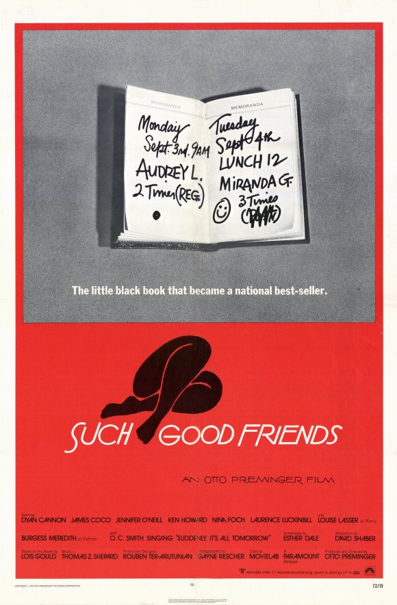 Such Good Friends Movie Poster Print showcasing friendship and cinematic charm.