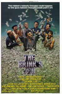 Brink's Job Movie Poster Print showcasing a thrilling heist scene.