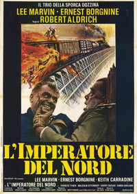 Emperor of the North Pole Movie Poster Print featuring classic film artwork.