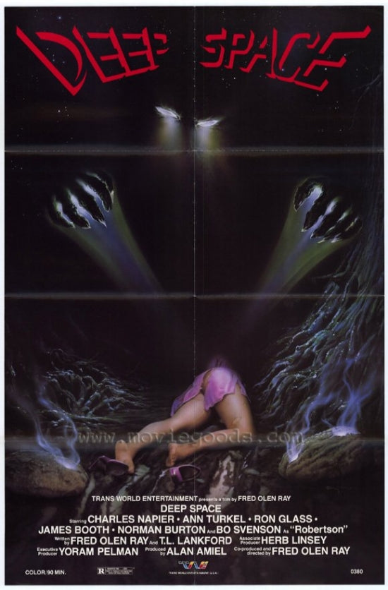 Deep Space Movie Poster Print showcasing the vastness of the cosmos.