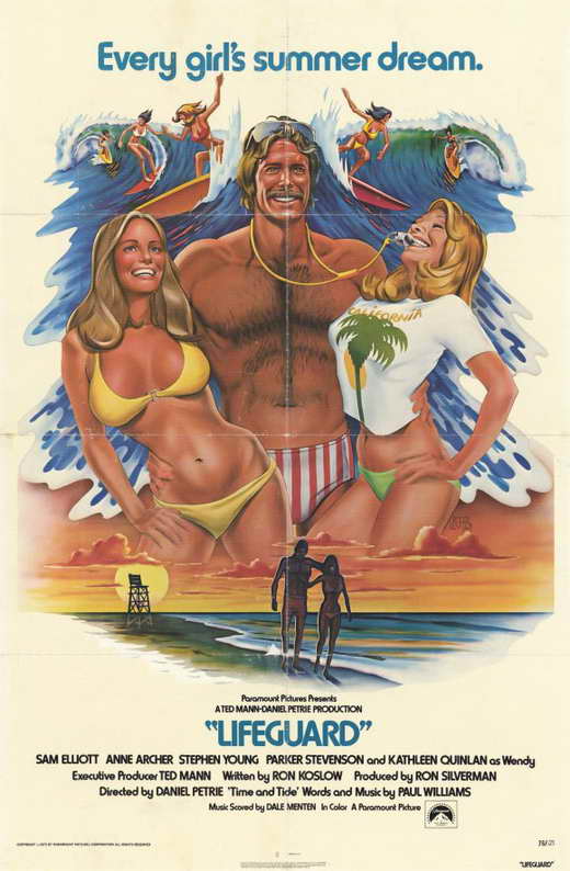 Lifeguard Movie Poster Print showcasing beach life and adventure.
