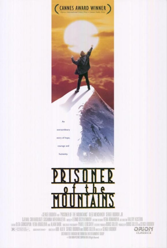 Prisoner of the Mountains Movie Poster Print showcasing dramatic visuals.