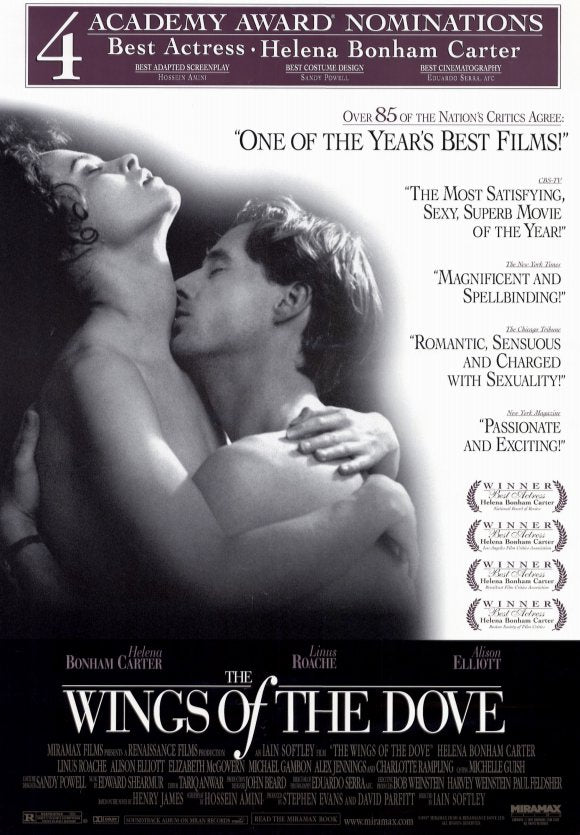 The Wings of the Dove Movie Poster Print showcasing cinematic art.