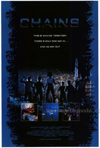 Chains Movie Poster Print showcasing cinematic art.