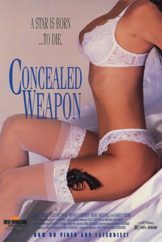 Concealed Weapon Movie Poster Print showcasing cinematic drama.