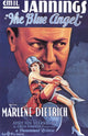 The Blue Angel Movie Poster Print showcasing classic film art.