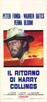 Hired Hand Movie Poster Print showcasing classic cinema artwork.