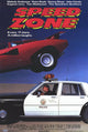 Speed Zone Movie Poster Print featuring dynamic racing imagery.