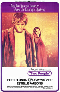 Two People Movie Poster Print showcasing human connection and companionship.