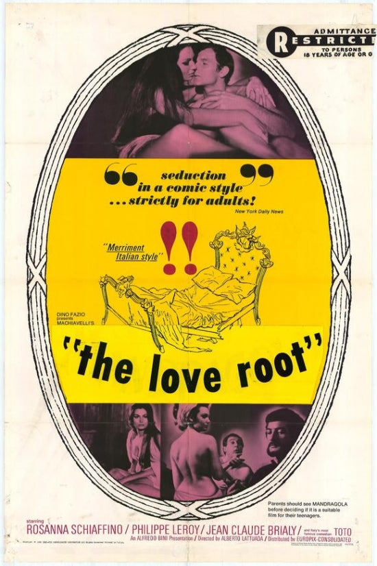 The Love Root Movie Poster Print showcasing vibrant art.