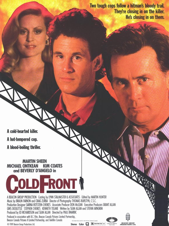 Cold Front Movie Poster Print showcasing suspenseful imagery.